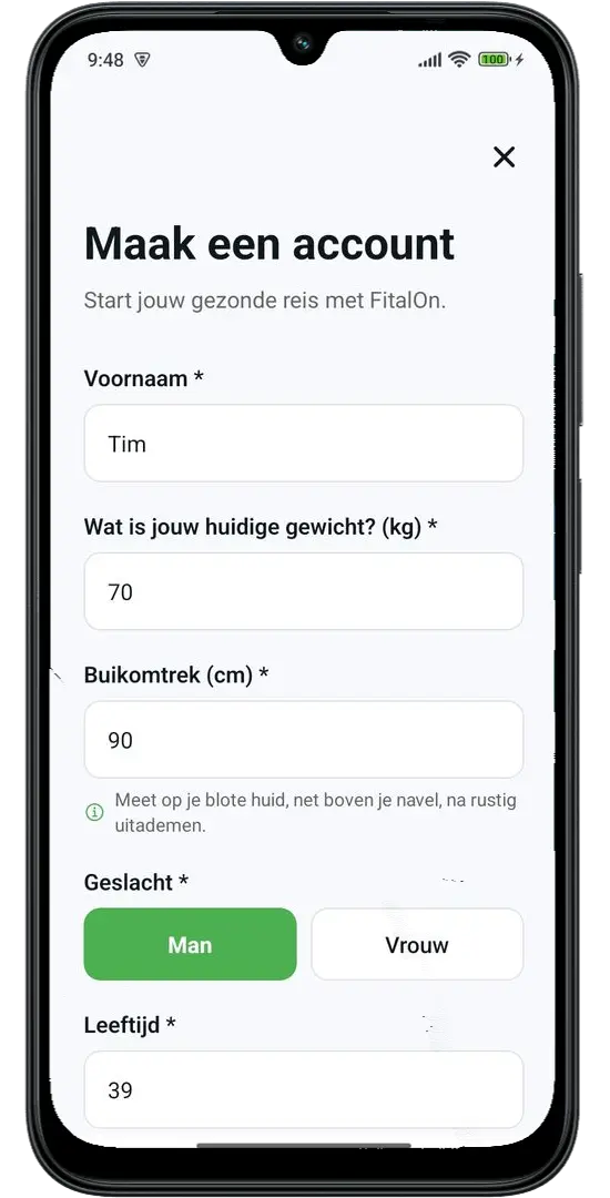 FitalOn Scherm 17